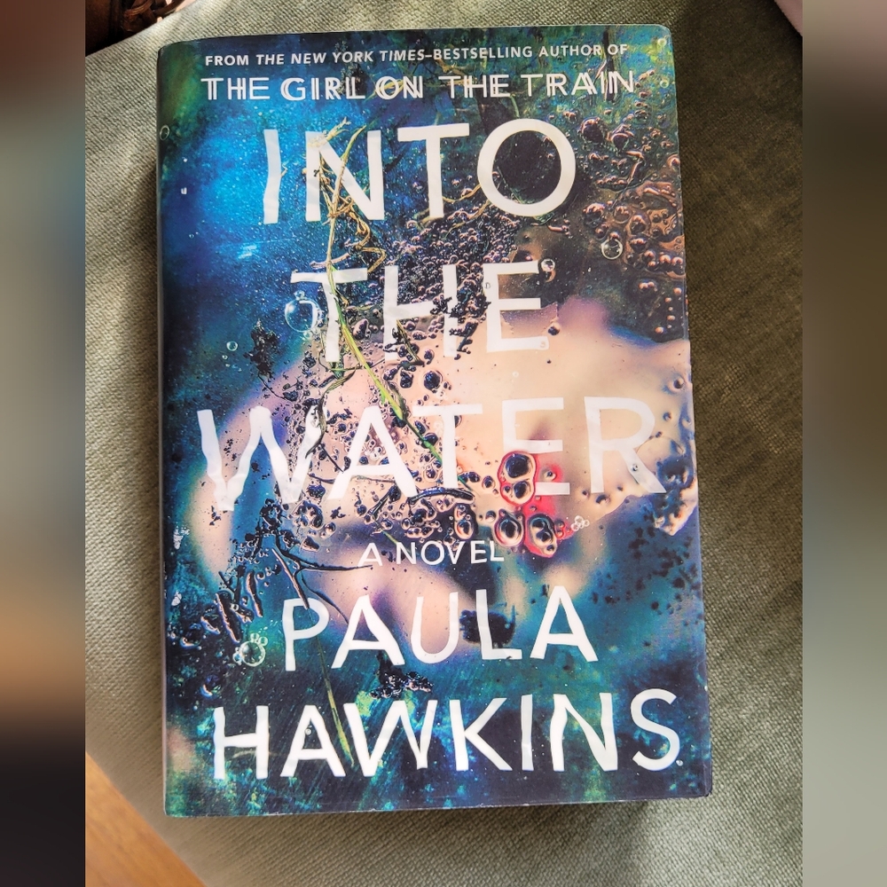 Into the water Paula Hawkins hardcover book like new